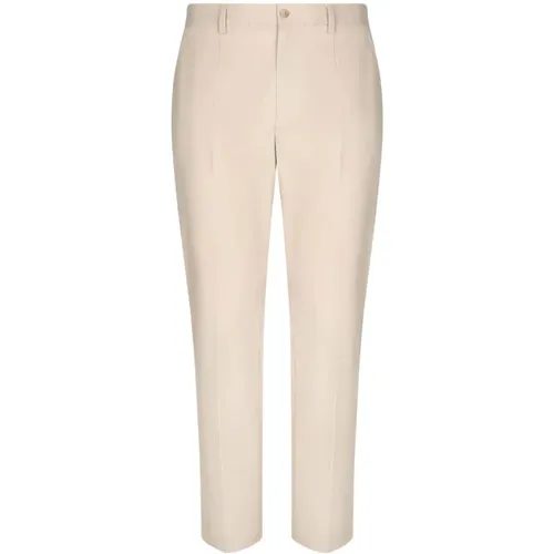 Trousers > Chinos - - Dolce & Gabbana - Modalova