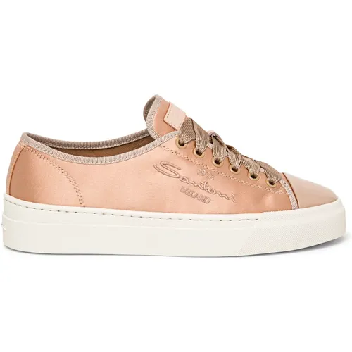 Santoni - Shoes > Sneakers - Pink - Santoni - Modalova