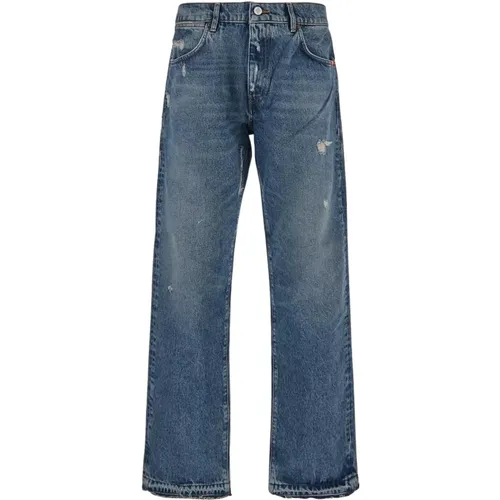 Amish - Jeans > Wide Jeans - Blue - Amish - Modalova