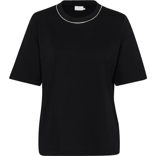 Kaffe - Tops > T-Shirts - Black - Kaffe - Modalova