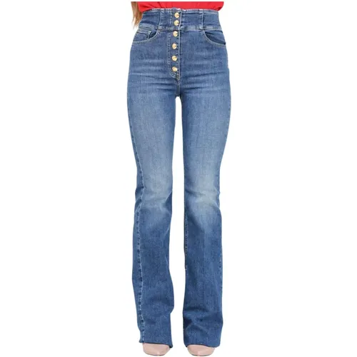 Jeans > Boot-cut Jeans - - Elisabetta Franchi - Modalova