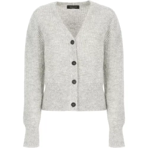 Knitwear > Cardigans - - Fabiana Filippi - Modalova