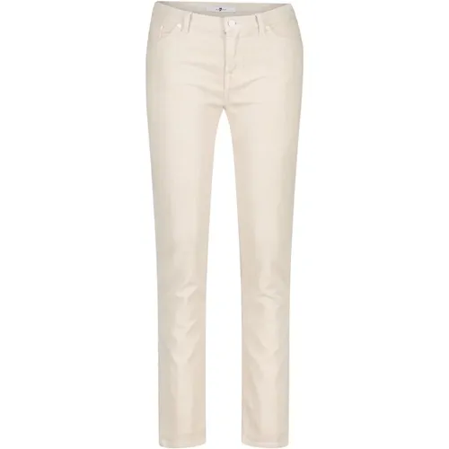 Trousers > Slim-fit Trousers - - 7 For All Mankind - Modalova