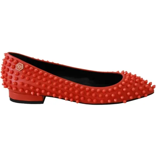 Shoes > Flats > Ballerinas - - Philipp Plein - Modalova