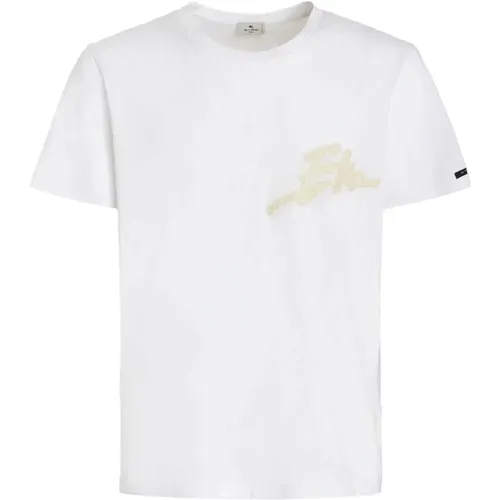 Etro - Tops > T-Shirts - White - ETRO - Modalova