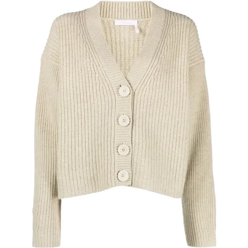 Knitwear > Cardigans - - See by Chloé - Modalova