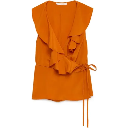 Tops > Sleeveless Tops - - Maliparmi - Modalova