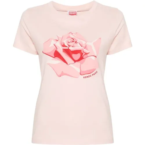 Kenzo - Tops > T-Shirts - Pink - Kenzo - Modalova