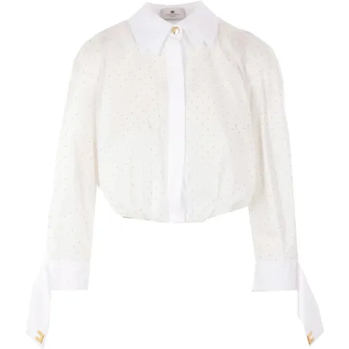 Blouses & Shirts > Shirts - - Elisabetta Franchi - Modalova