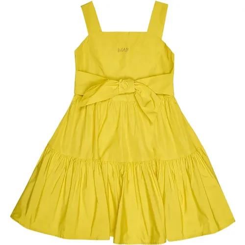 Msgm - Kids > Dresses - Yellow - Msgm - Modalova