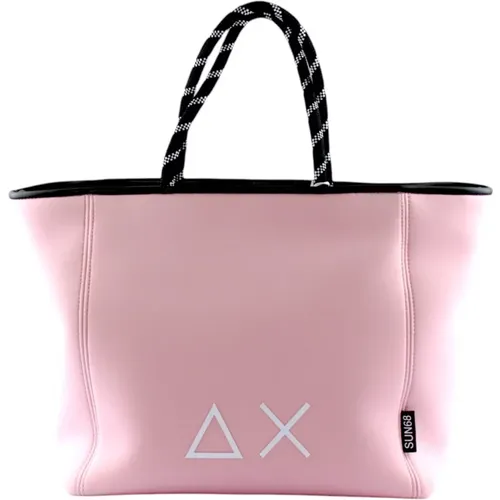 Sun68 - Bags > Tote Bags - Pink - Sun68 - Modalova