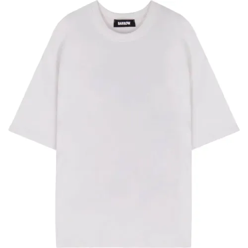 Barrow - Tops > T-Shirts - White - Barrow - Modalova