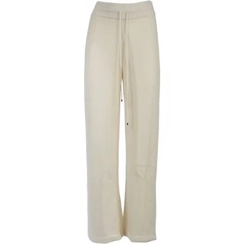 Trousers > Wide Trousers - - Ermanno Scervino - Modalova