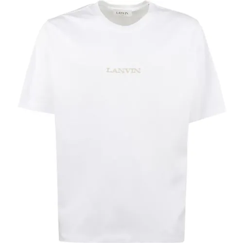 Lanvin - Tops > T-Shirts - White - Lanvin - Modalova