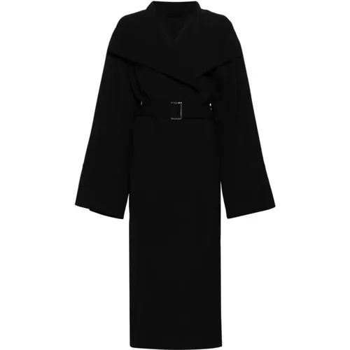 Coats > Belted Coats - - TotêMe - Modalova