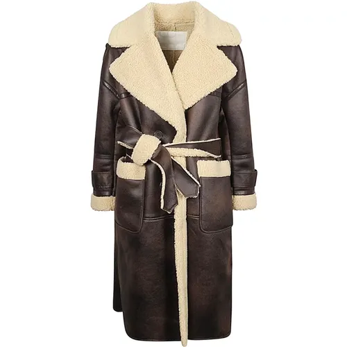 Coats > Belted Coats - - OOF Wear - Modalova