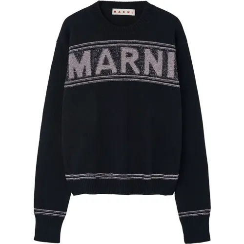 Knitwear > Round-neck Knitwear - - Marni - Modalova