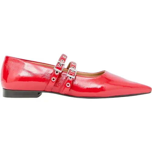 Shoes > Flats > Ballerinas - - Ganni - Modalova