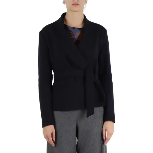 NIU - Knitwear > Cardigans - Blue - NIU - Modalova