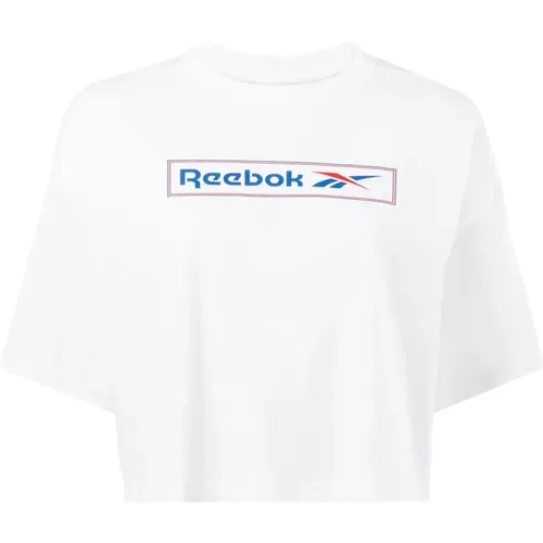 Reebok - Tops > T-Shirts - White - Reebok - Modalova