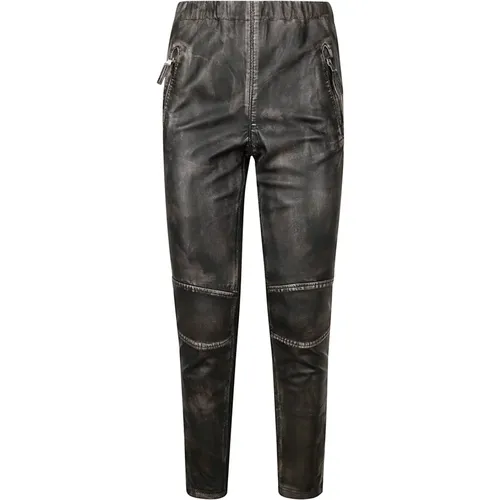 Trousers > Leather Trousers - - P.a.r.o.s.h. - Modalova