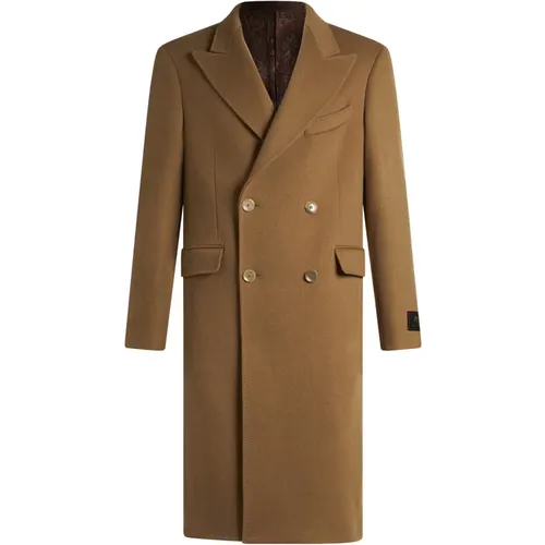 Coats > Double-Breasted Coats - - ETRO - Modalova