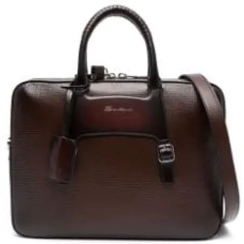 Bags > Laptop Bags & Cases - - Santoni - Modalova