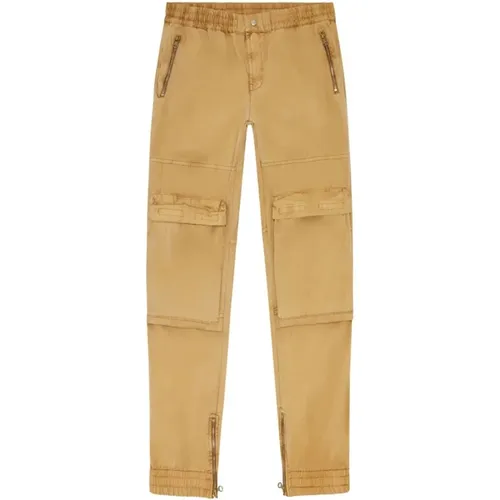 Trousers > Straight Trousers - - Diesel - Modalova