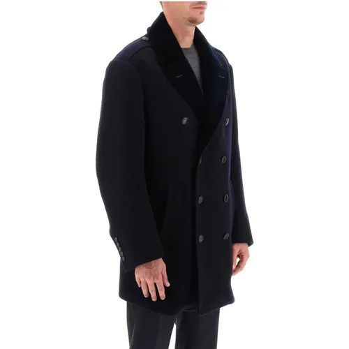 Coats > Double-Breasted Coats - - Tom Ford - Modalova