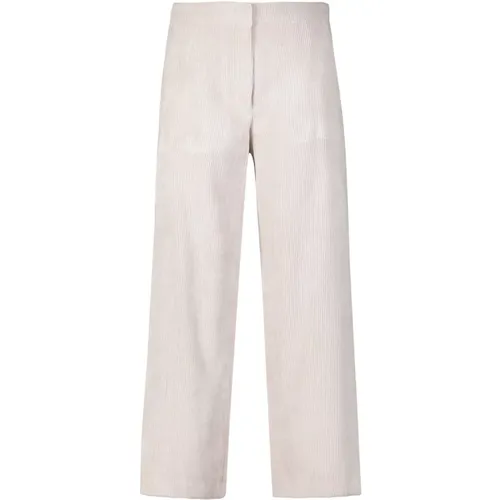 Trousers > Wide Trousers - - RAFFAELLO ROSSI - Modalova