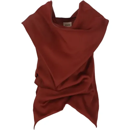 Tops > Sleeveless Tops - - Khaite - Modalova