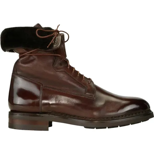 Shoes > Boots > Lace-up Boots - - Santoni - Modalova