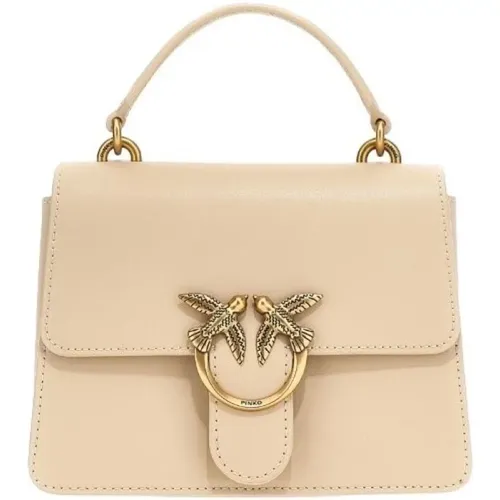 Pinko - Bags > Handbags - Beige - pinko - Modalova