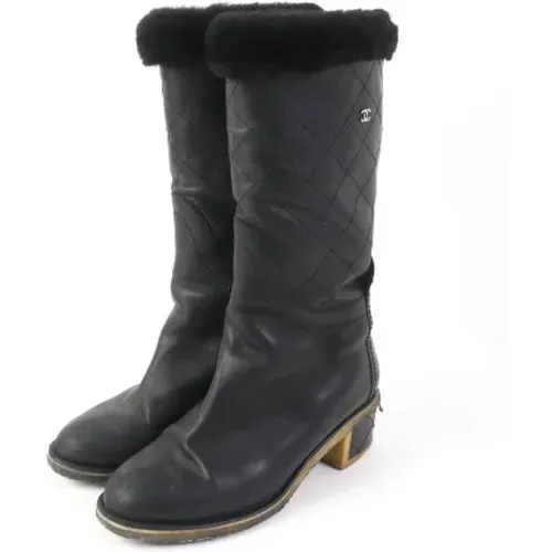 Pre-owned > Pre-owned Shoes > Pre-owned Boots - - Chanel Vintage - Modalova