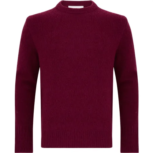 Knitwear > Round-neck Knitwear - - Amaránto - Modalova