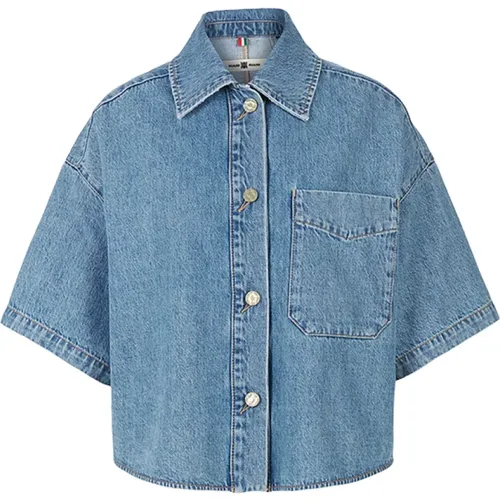 Blouses & Shirts > Denim Shirts - - RIANI - Modalova