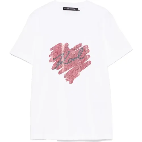 Tops > T-Shirts - - Karl Lagerfeld - Modalova