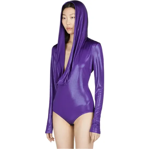 Versace - Tops > Body - Purple - Versace - Modalova