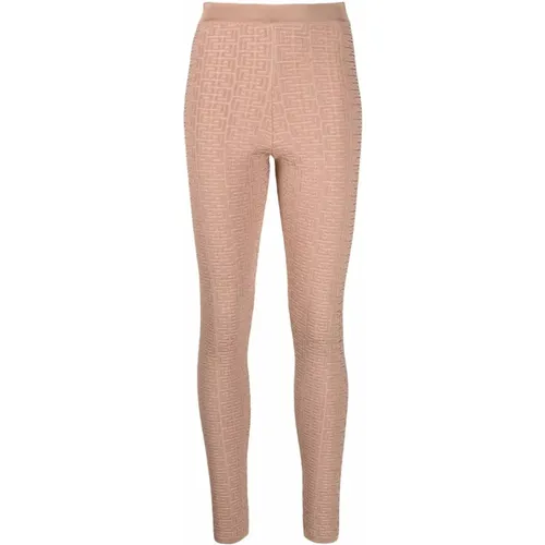 Trousers > Leggings - - Balmain - Modalova