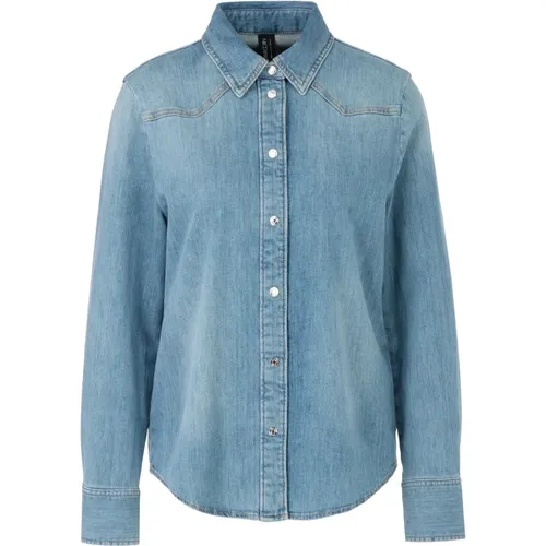 Shirts > Denim Shirts - - Marc Cain - Modalova