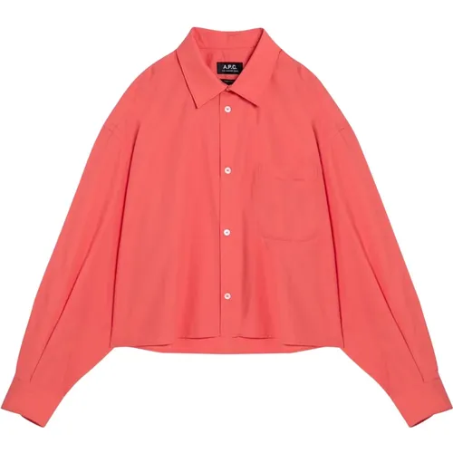 Blouses & Shirts > Shirts - - A.p.c. - Modalova