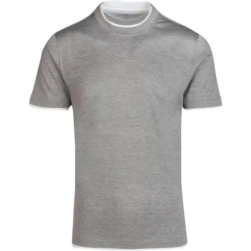 Tops > T-Shirts - - BRUNELLO CUCINELLI - Modalova