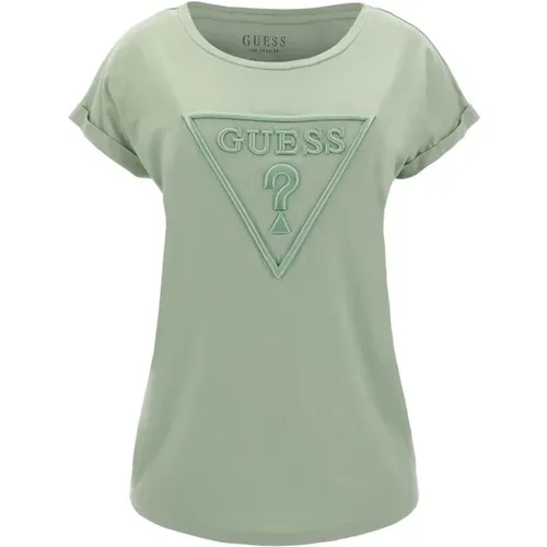 Guess - Tops > T-Shirts - Green - Guess - Modalova