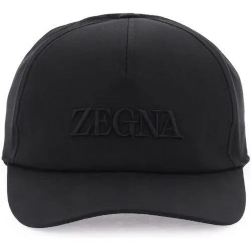 Accessories > Hats > Caps - - Ermenegildo Zegna - Modalova