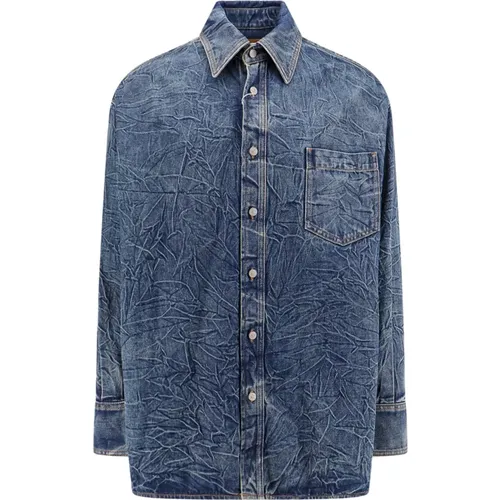 Shirts > Denim Shirts - - MM6 Maison Margiela - Modalova