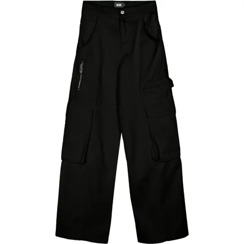 Trousers > Wide Trousers - - Gcds - Modalova