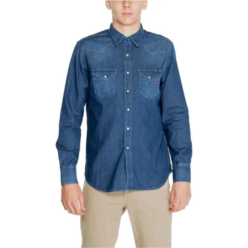 Shirts > Denim Shirts - - Replay - Modalova