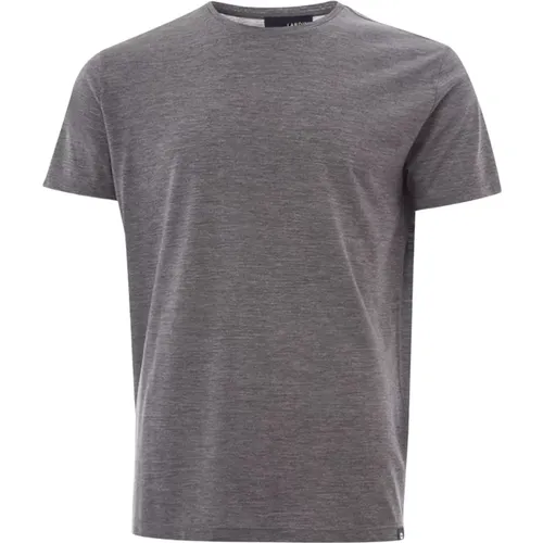 Lardini - Tops > T-Shirts - Gray - Lardini - Modalova