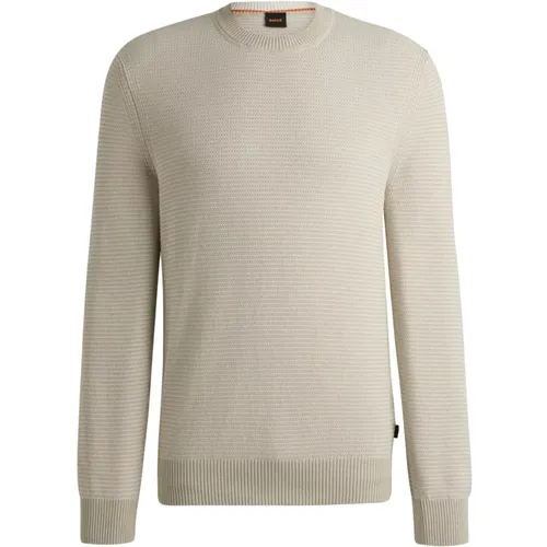 Knitwear > Round-neck Knitwear - - Hugo Boss - Modalova