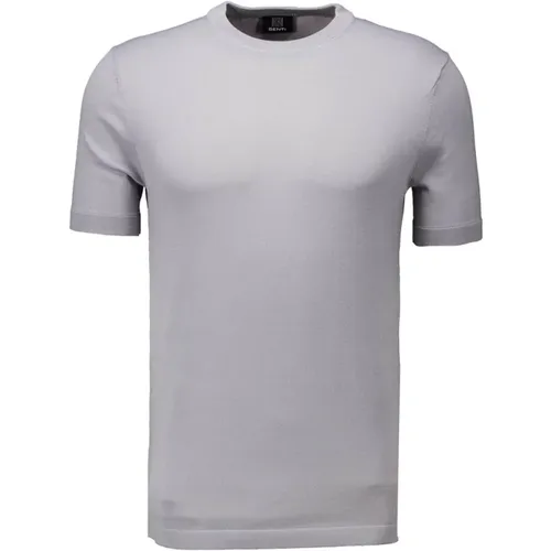 Genti - Tops > T-Shirts - Gray - Genti - Modalova